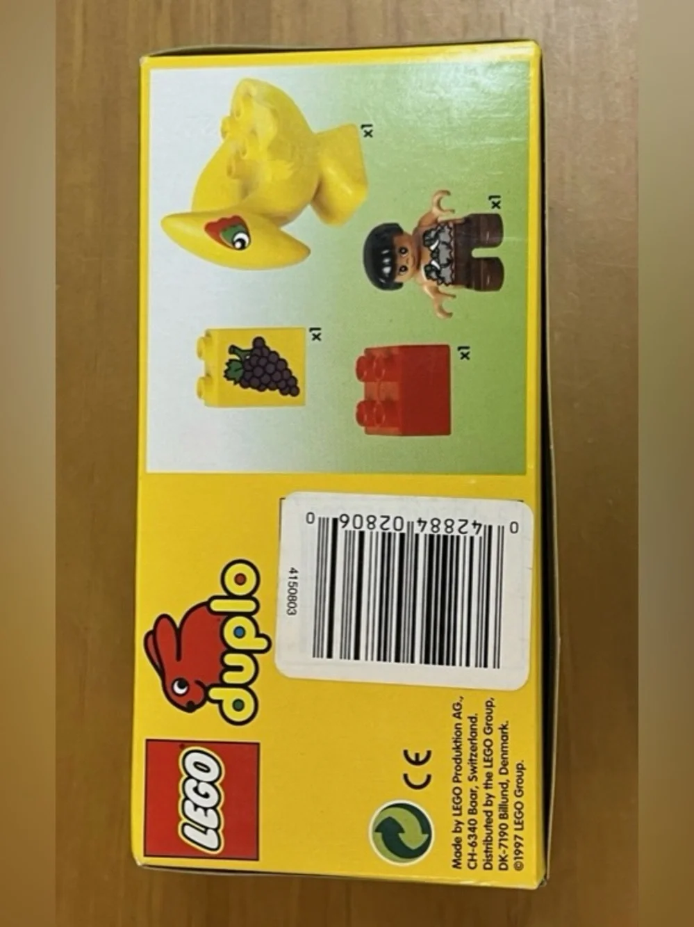 Lego Duplo Set 2806 (Pterodactyl with Caveman) from 1997